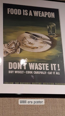 WW II Food Is a Weapon Poster