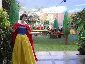 FIESTAS DE BLANCA NIEVES DECORACION FIESTA INFANTIL BLANCA NIEVES Y LOS SIETE ENANOS