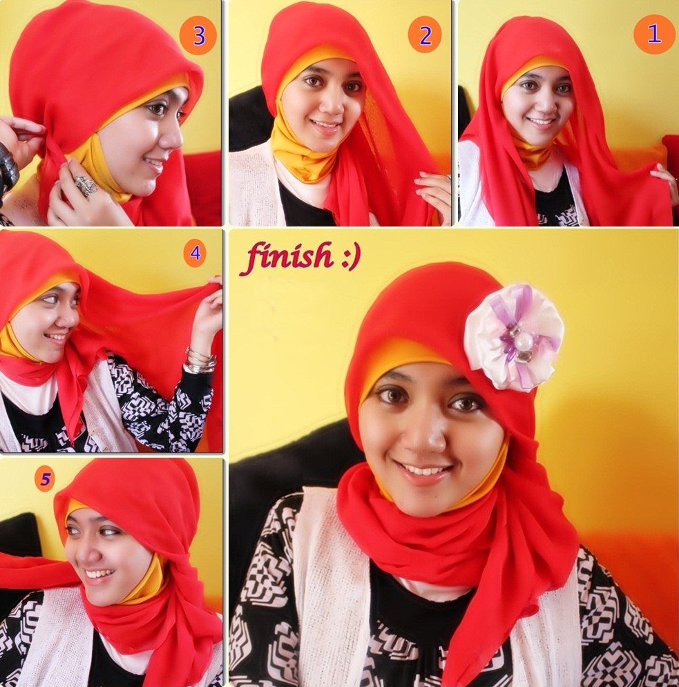 Model Hijab Terbaru Paris Simple Dan Elegan Mode Dan Kecantikan