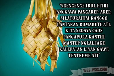  Kata  Ucapan Selamat Idul  Fitri  Bahasa Jawa  WAS WAS com 