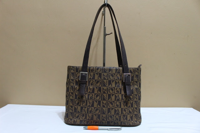 TAS BONIA MONOGRAM BEKAS BRANDED ORIGINAL B-311 Rp. 1.400.000