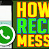 How to Recall Send Messages in WhatsApp