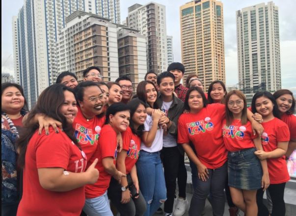 Behind the Scene Photos of La Luna Sangre Stars in ABS-CBN Christmas Station ID 2017: #JustLove