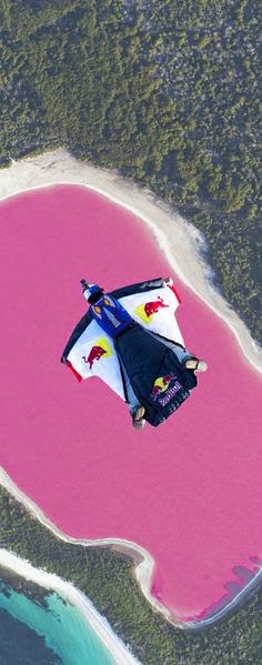 Hillier Lake Western Australia (Pink Lake)