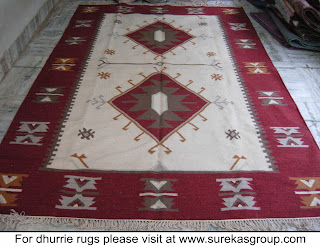 dhurrie rug manufactured in india