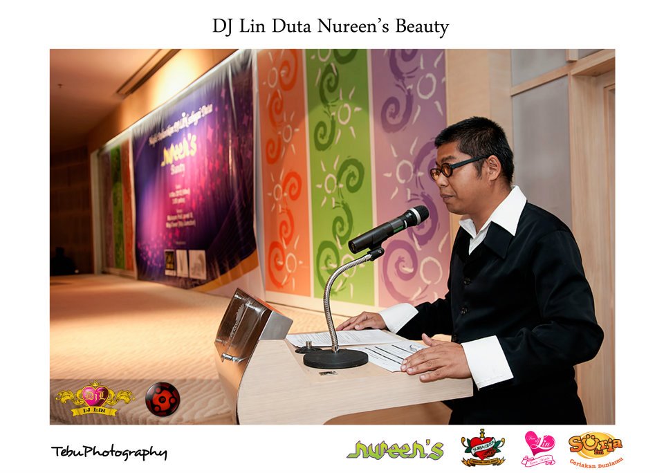 Majlis Pelantikan Dj Lin sebagai Duta Nureen's Beauty 