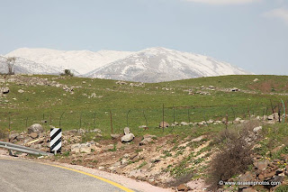 ישראל בתמונות: רמת הגולן, הר החרמון, שלג