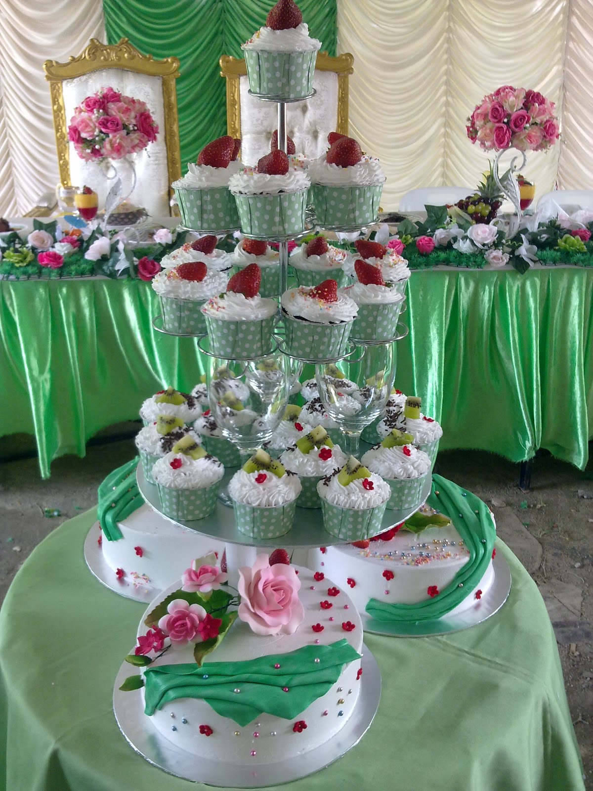 Kek Perkahwinan ~ As & Azali  Kedai roti dan kek kluang
