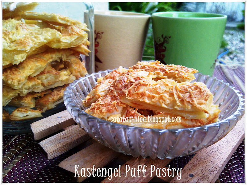 KASTENGEL PUFF PASTRY  Resep Kue Masakan dan Minuman Cara