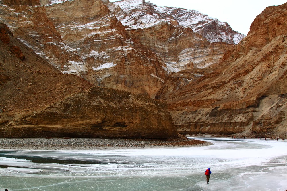 Frozen Zanskar River, Chadar Trek, Ladakh