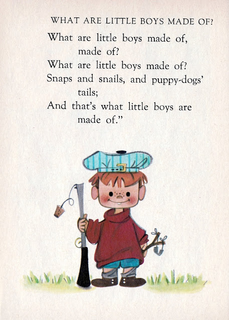"Jack and Jill and Other Nursey Rhymes" illustrated by Anne Sellers Leaf (1958)