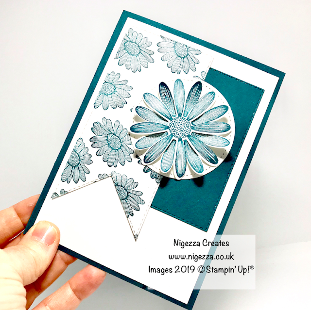 Nigezza Creates, Stampin' Up! Daisy Lane card, InspireINK Blog Hop