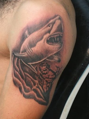 Shark Tattoo, tattoo design