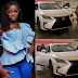 Actress Luchy Donald hails Nuella Njubigbo as she acquires a brand new lexus SUV Car (Photos)