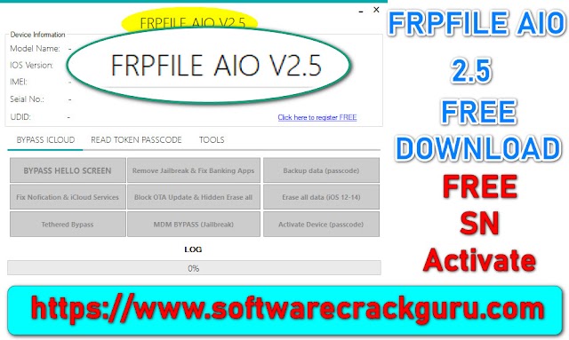 iFrpfile All In One Tool AIO V2.5 Free Tool Added Apple Finder