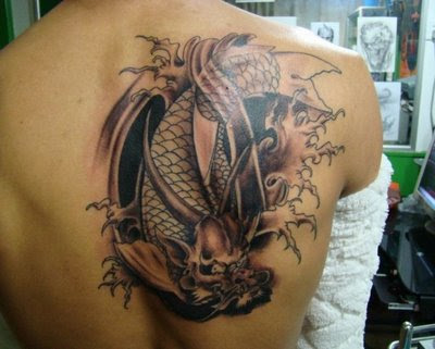 The dragon tattoo images features the forked tongue which is common to