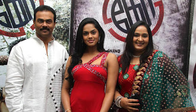 Karthika Radha Family Photos navel show