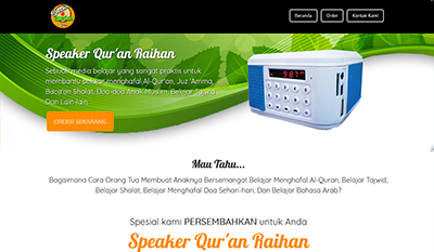 blogspot landing page