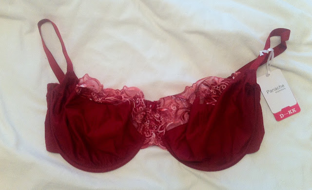 A ruby panache bra