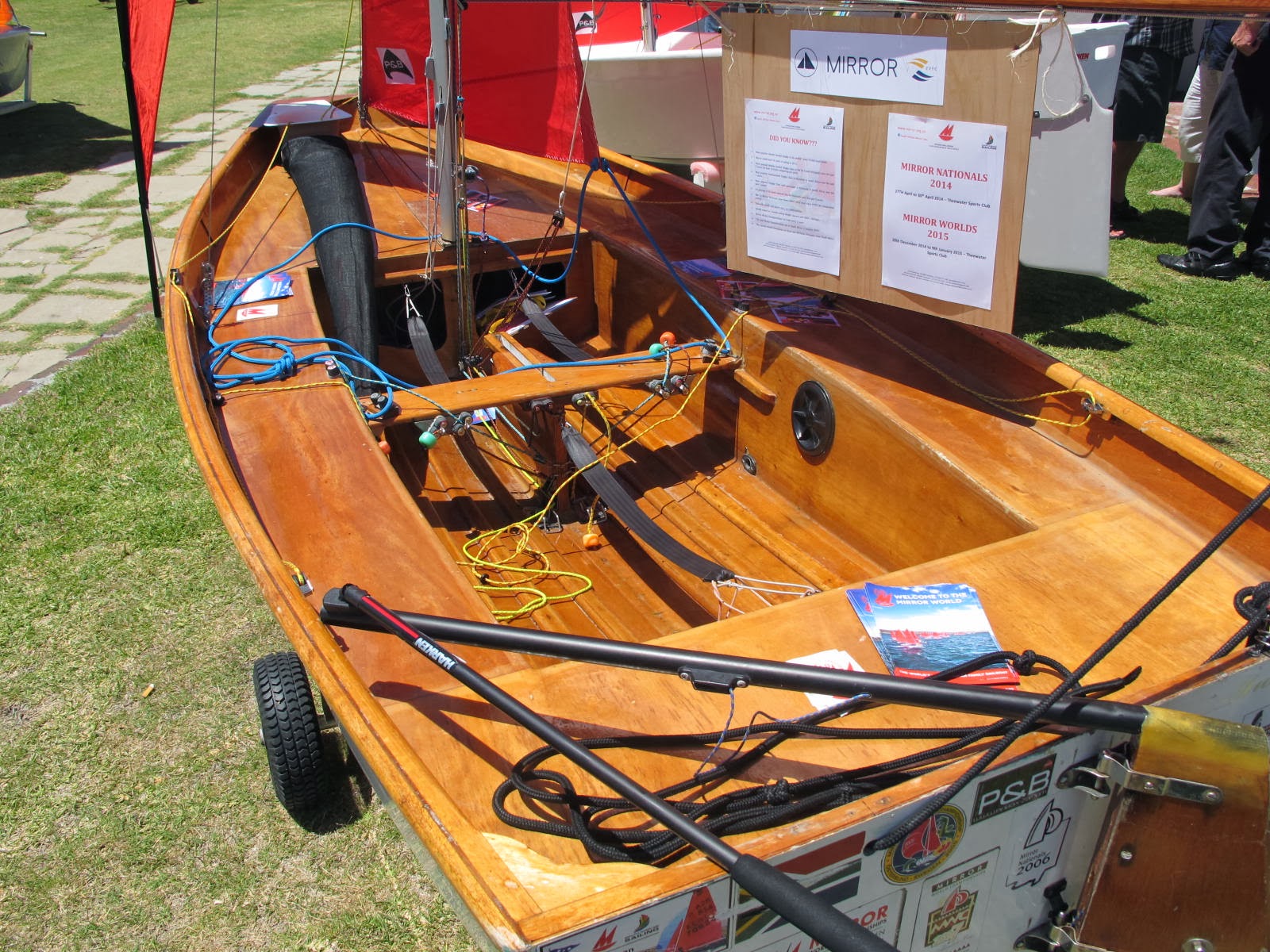CKD Boats - Roy Mc Bride: Mirror Dinghy kit supplier in ...