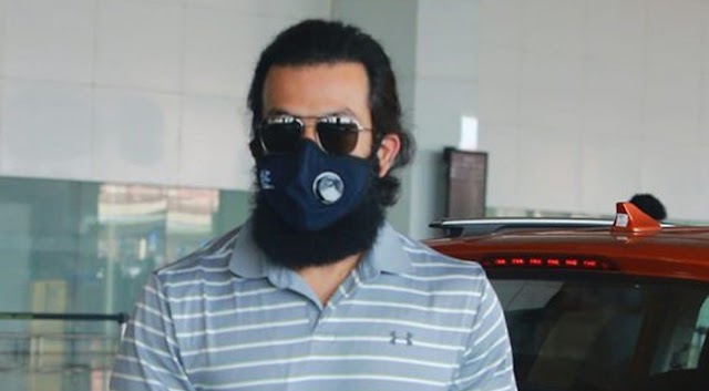 Prithviraj Sukumaran arrives in Kochi  from Jordan, the crew of Aadujeevitham returns to India