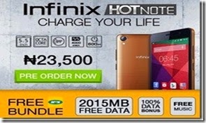infinix hot note_free_data