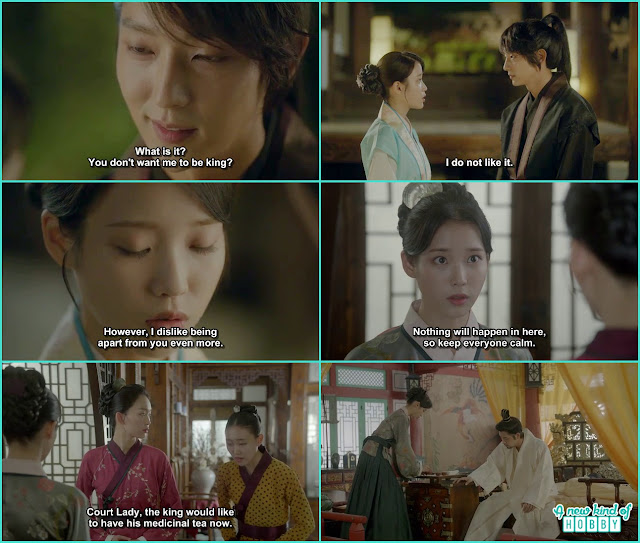  wang so told hae so he wante dto be the king and the next day king yoo ask hae soo for the herbal tea- Moon Lovers Scarlet Heart Ryeo - Episode 17 (Eng Sub)