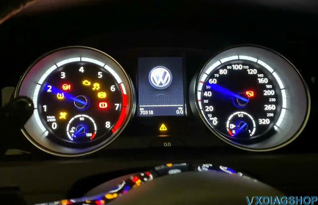 VW GOLF 7 (2018) Immobilizer Coding by VXDIAG VCX SE 6154 ODIS 9