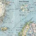 Spitsbergen, Svalbard, Map, Detail