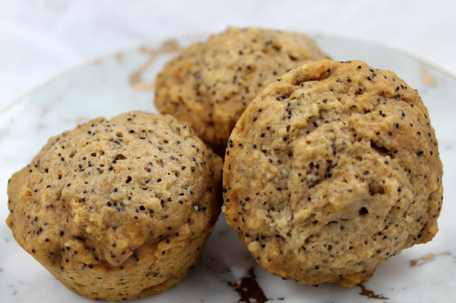 Vegan Lemon Poppy Seed Muffins