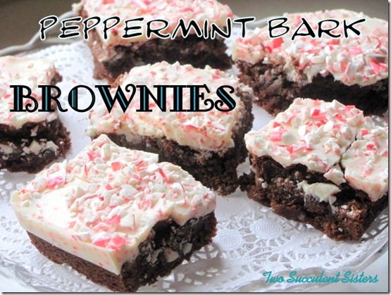 Brownie peppermint text