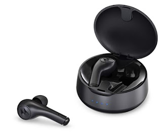 Motorola Verve Buds 500 (TWS) True Wireless in-Ear Headphones with Mic & Alexa (Black)