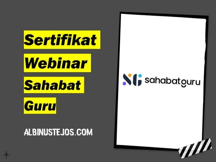 Download Sertifikat Webinar Training Sahabat Guru