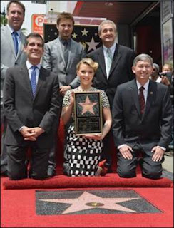 Scarlet Johannson walk of fame