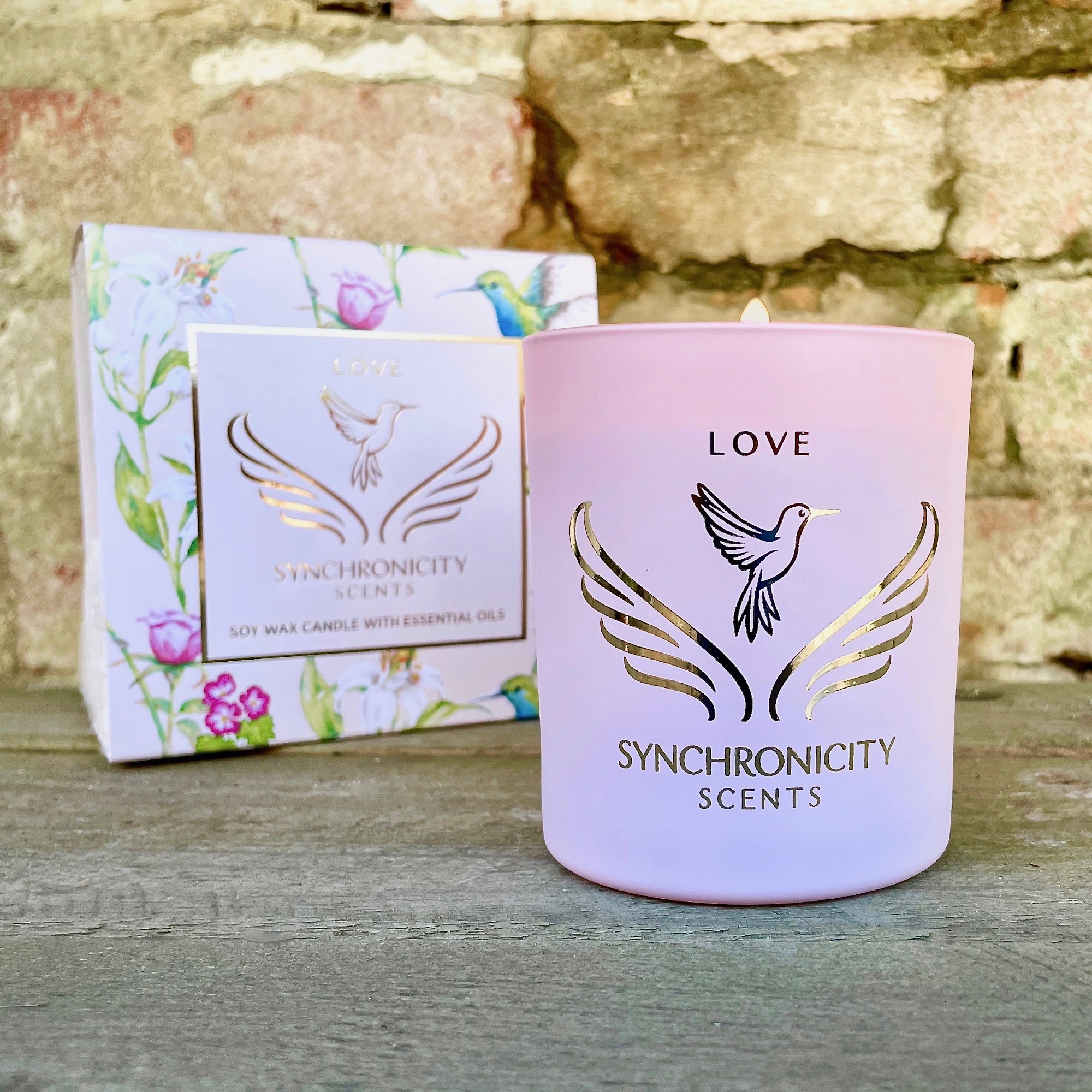 Synchronicity Scents' Love candle