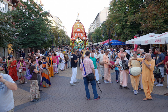 Sankarshan Das Adhikari - Sofia, Bulgaria Ratha Yatra