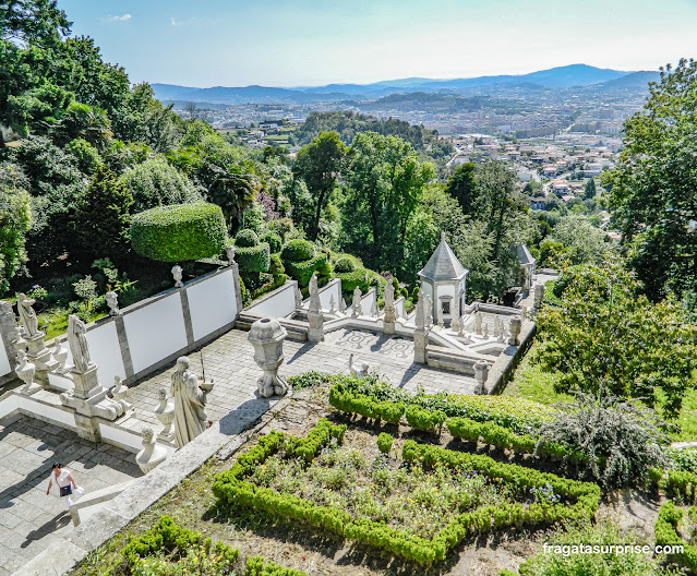 Santuário de Bom Jesus do Monte em Braga, Portugal