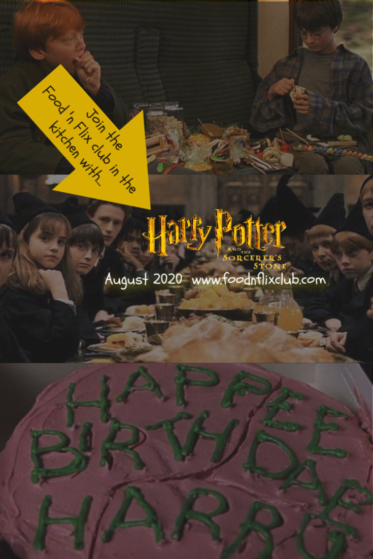 Recipes inspired by Harry Potter and the Sorcerer's Stone for #FoodnFlix August 2020