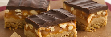 Peanut Butter Cookie Candy Bars Cake