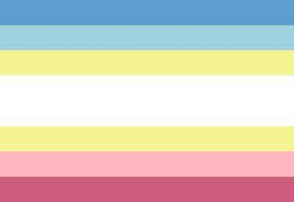 Representación bandera movimiento de personas atraídas por menores