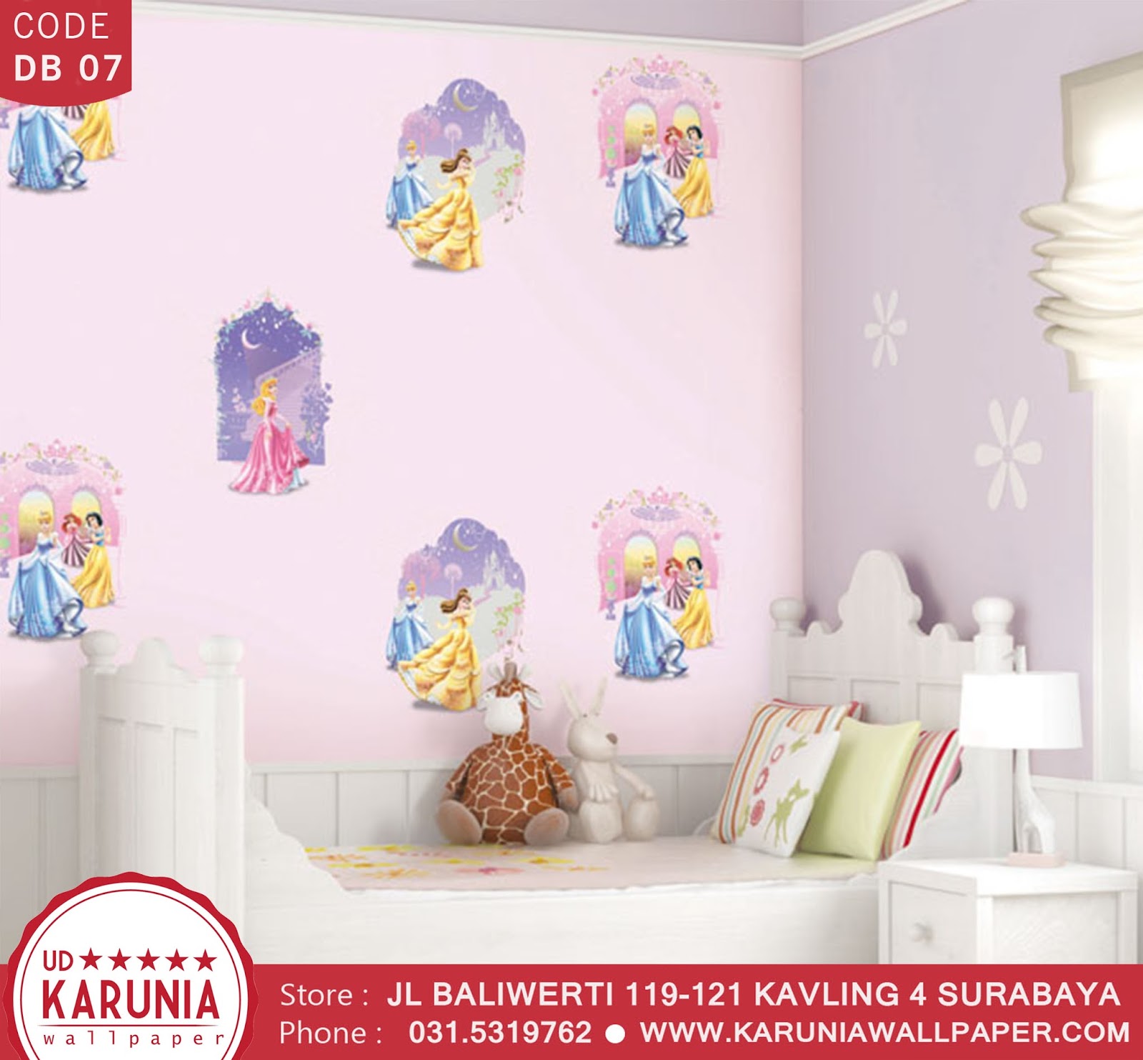 jual wallpaper princess karuniawallpaper