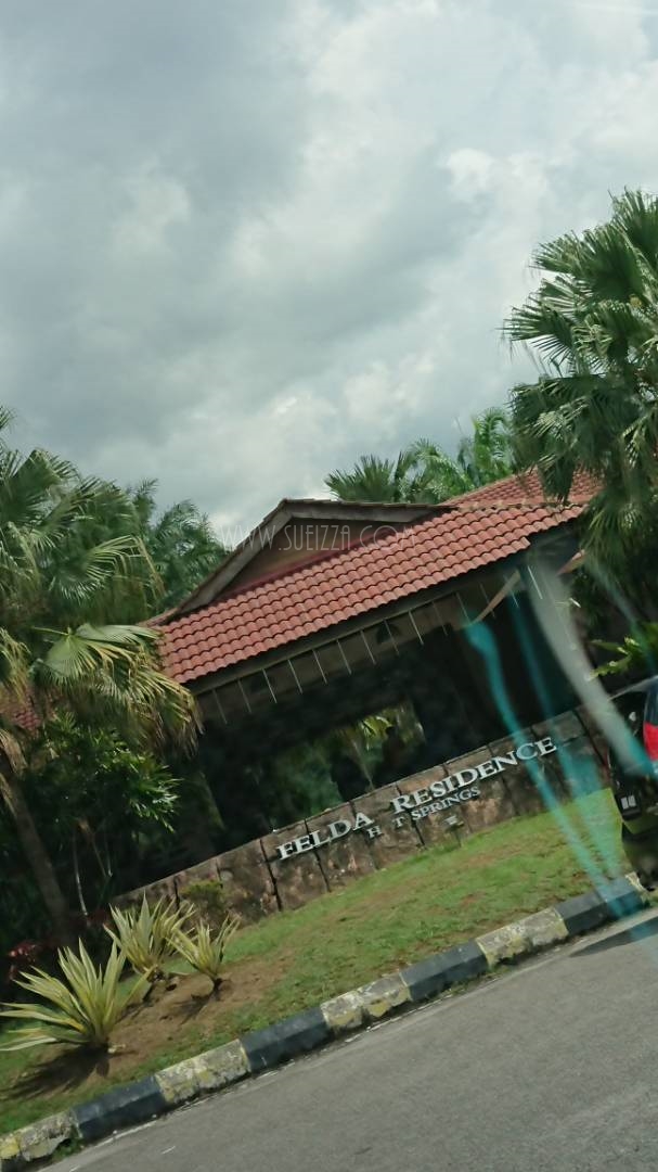 Percutian Akhir Tahun di Felda Residence Hot Spring Sg Klah,Sungkai,Perak.