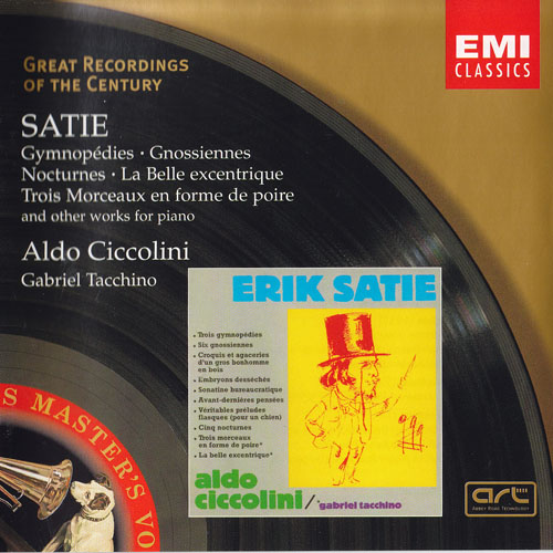 into the rhythm: Aldo Ciccolini - Satie: Works for Piano