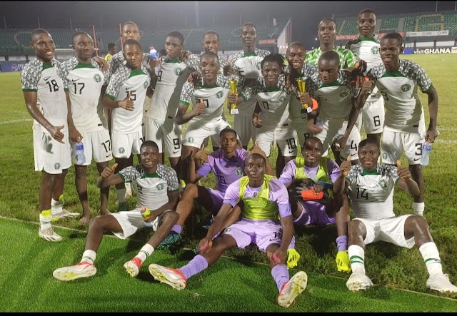Golden Eaglets Secure Victory over Niger U17 in WAFU U17 Tournament