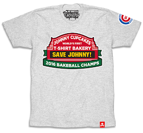 Chicago Cubs World Series Champions T-Shirt Collection by Johnny Cupcakes - Bakeball Champs