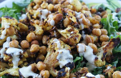 Spice Roasted Cauliflower Salad Photo Credit: Lucy Corry/The Kitchenmaid