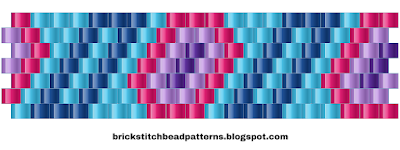 Free Brick Stitch Bead Pattern 7 Download