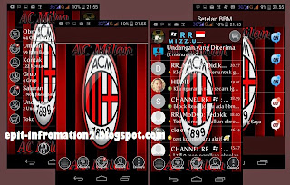 BBM Mod AC Milan Based 2.8.0.21 Terbaru