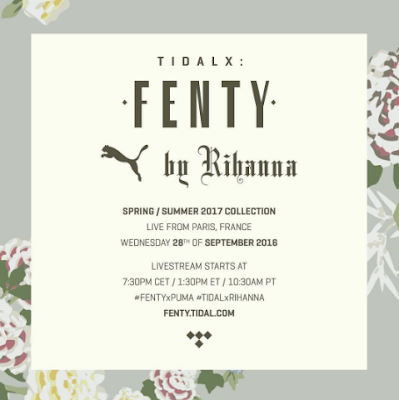 Tidal Rihanna FENTY Puma 2017