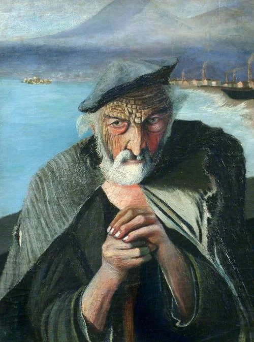 O velho pescador, pintura de Tivadar Kosztka Csontváry - Diz-se que: Colocando um espelho no centro da pintura, a imagem refletida é: a de Deus, se o ombro direito do velho é refletido e do diabo, se for o esquerdo. Tal peculiaridade só foi descoberta após a morte do artista.